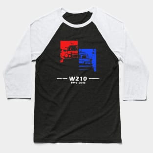 W210 classic limousine colorful retro Baseball T-Shirt